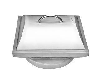 單格腸粉格 尺寸:410x610x100mm